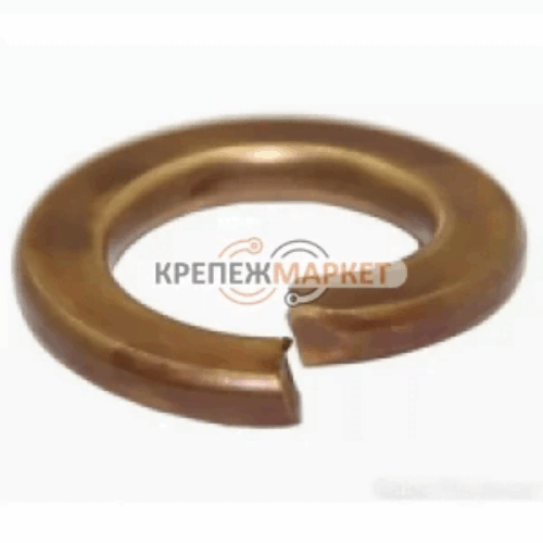 Шайба гроверная бронзовая ГОСТ 6402/DIN 127 М22