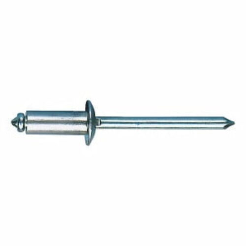 Заклёпка вытяжная с плоским бортиком AL/ST 2.4х8