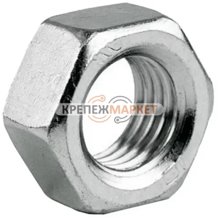 Гайка шестигранная ГОСТ 5915/5927/DIN 934 М24 8 L (левая резьба)